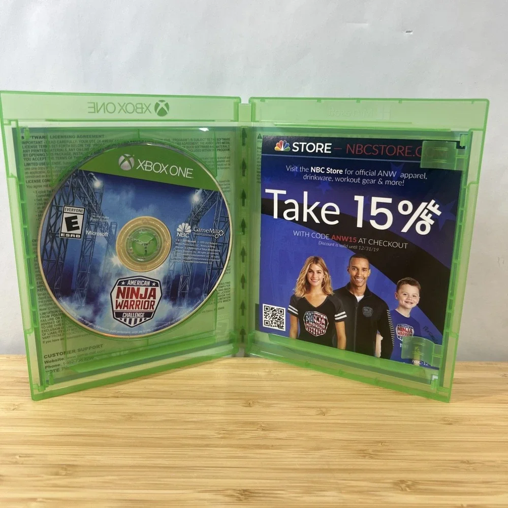 American Ninja Warrior Challenge - Microsoft Xbox‎ One CIB